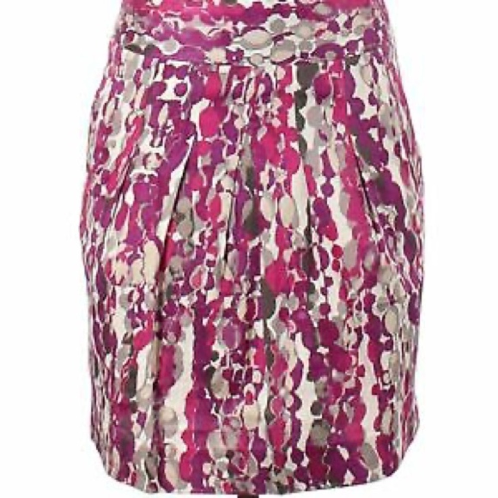 Vibrant Ann Taylor pencil skirt 12